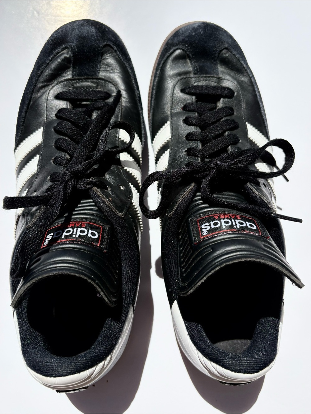 Adidas Samba Classic Black Leather Indoor Soccer Shoes Sneakers